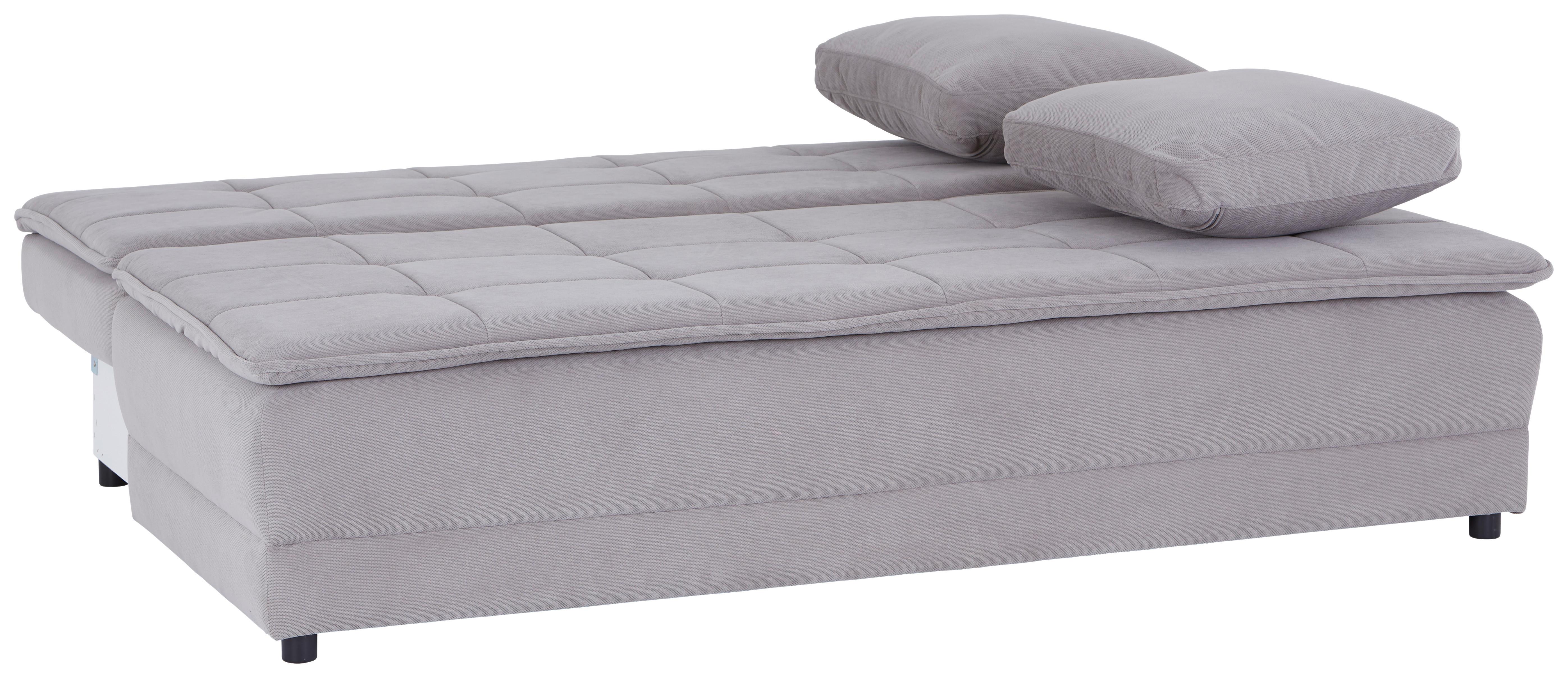 Canapea extensibila ALICE - taupe, Modern, textil (202/73-92/105cm) - Modern Living