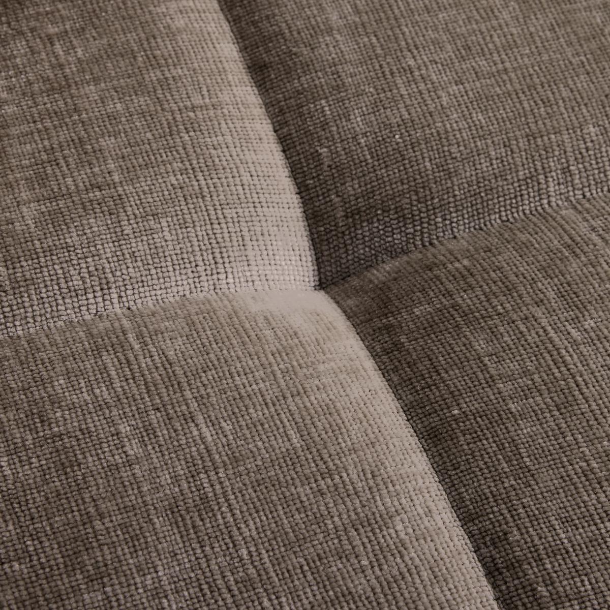 Bigsofa Matteo Braun - Schwarz/Braun, MODERN, Holz (246/93/124cm) - Based