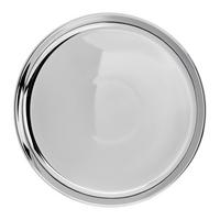 Dessertteller Shiny Silver Silberfarben Ø ca. 21,5cm - Silberfarben, MODERN, Keramik (21,5/2,3cm) - Mömax