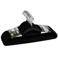 WIESZAK NA UBRANIA 16645 - czarny, Basics, tworzywo sztuczne (45.5/3.6/23cm) - Kesper