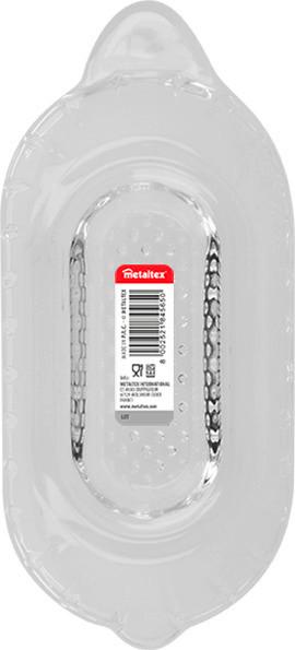 Almareszelő Apple - fehér, Üveg (20,9/9,5/3,5cm) - Metaltex