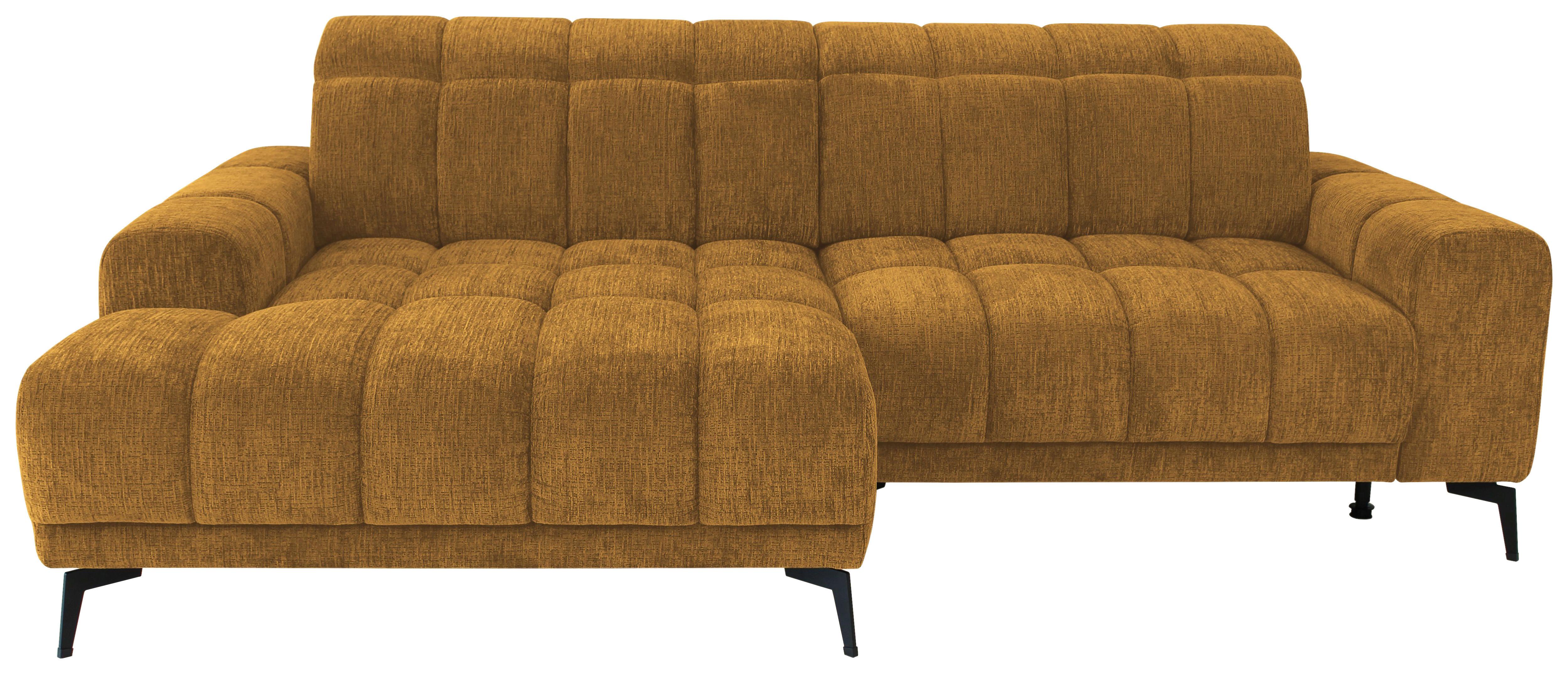 Kutna Garnitura Laya - boje senfa, Moderno, tekstil (155/250cm) - Premium Living