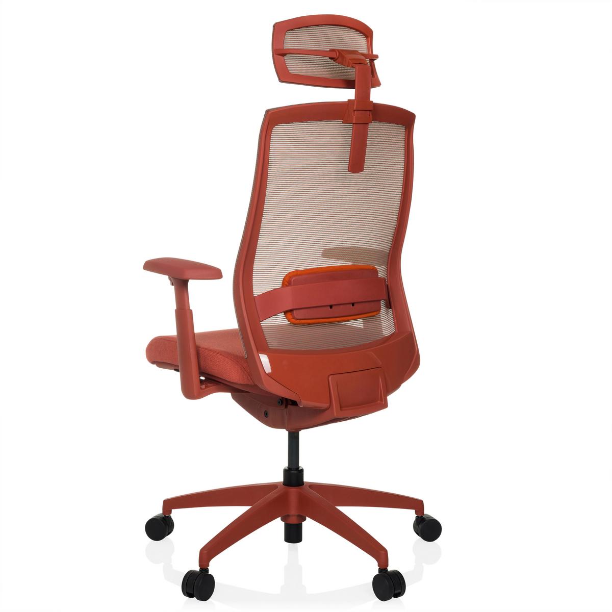 Naslon Za Glavo Aspen, Rdeča - rdeča, Moderno, umetna masa/tekstil (29/15-30/12cm) - MID.YOU