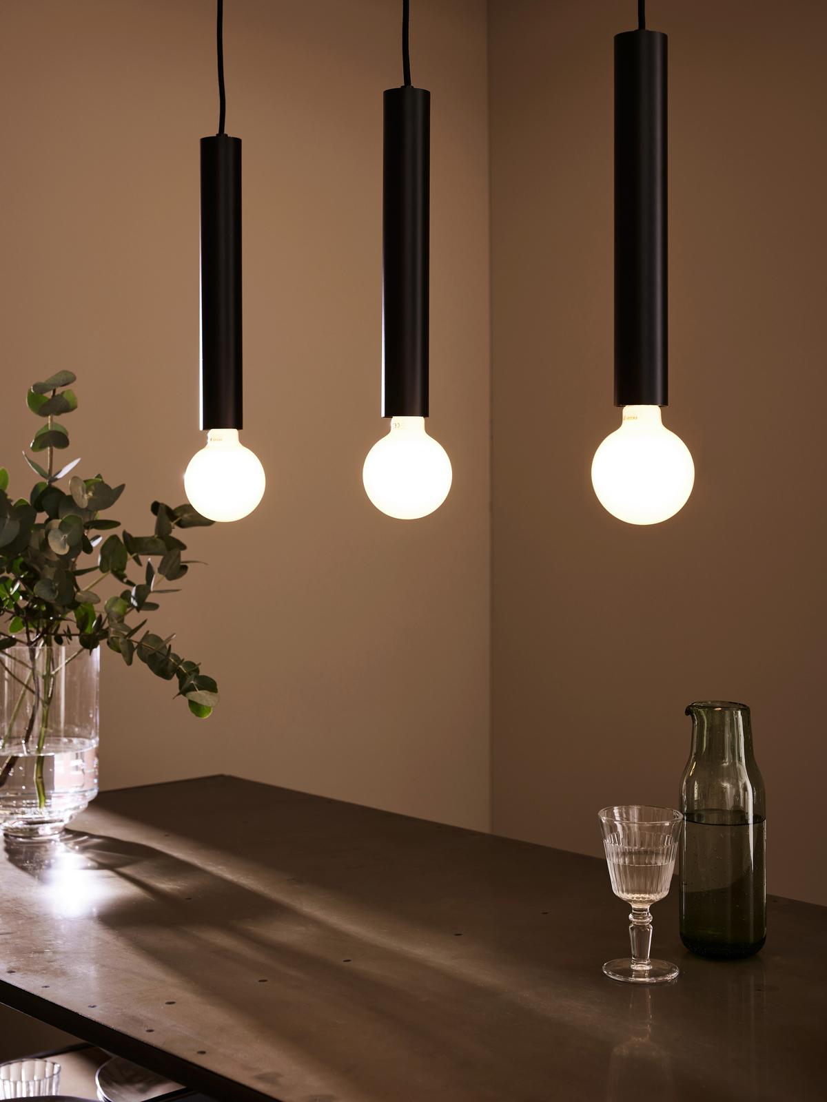 Hängeleuchte Sencillo max. 40 Watt - Schwarz, Design (35,5/75/5cm) - Markslöjd