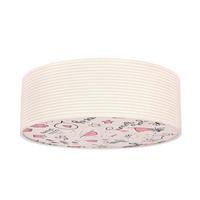 Dječja Stropna Svjetiljka 31-38876 Kiddy Rosa - bijela/višebojno, Konvencionalno, metal/plastika (38/38/14cm)