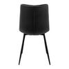 STOL SURI - svart, Modern, metall/trä (46/87/59cm) - Bessagi Home