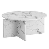 Couchtisch Wl6.913 - Weiss, Design, Holzwerkstoff (70/70/33cm) - Livetastic
