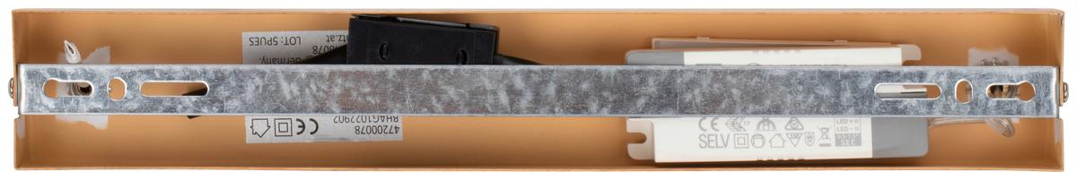 LAMPA WISZĄCA LED ZÜRICH - kolor naturalny, Trend, tworzywo sztuczne/metal (120/6/120cm) - Novel