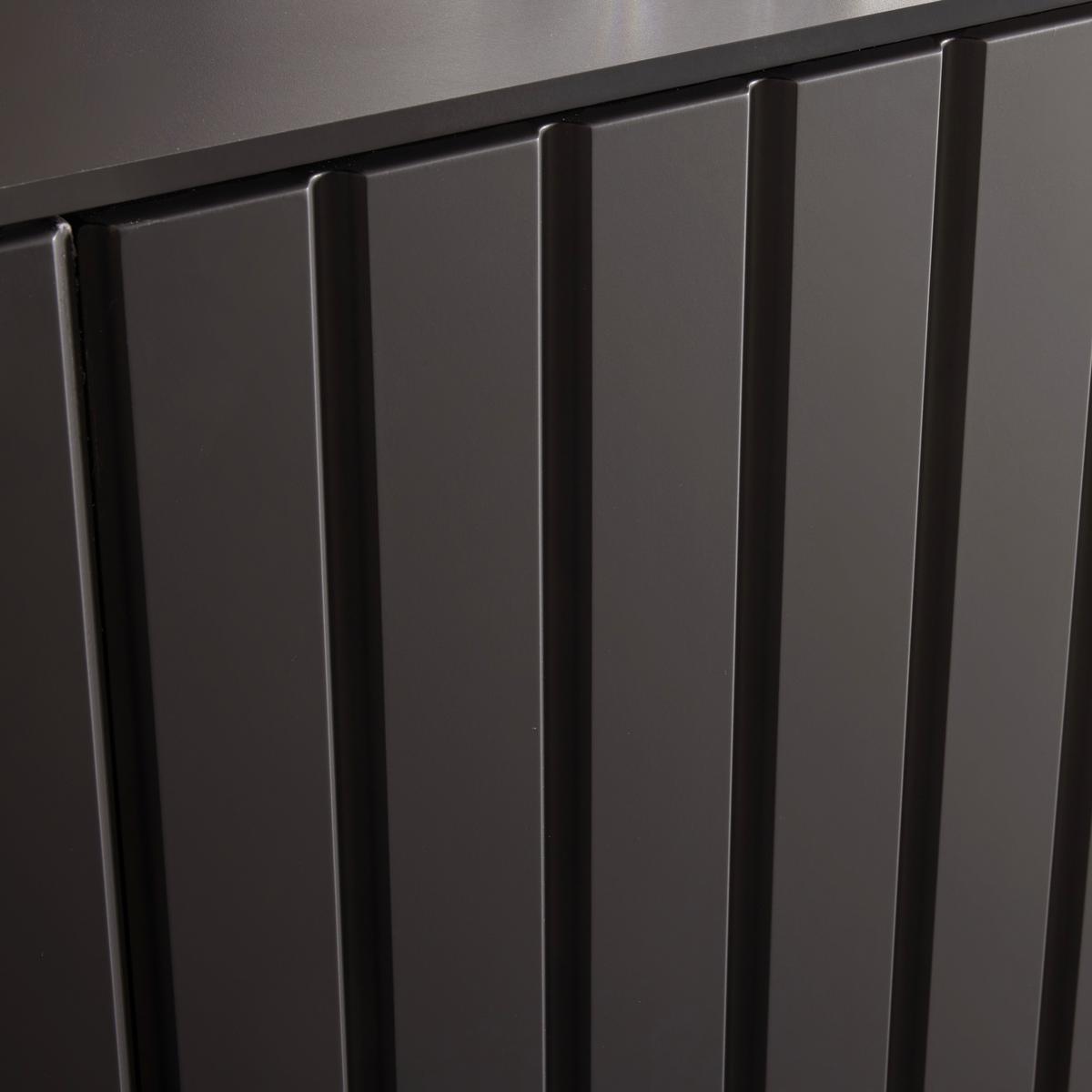 Sideboard Verdana in Eiche/Grau - MODERN, Holzwerkstoff/Kunststoff (177,9/88/44,8cm) - Mömax