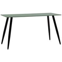 Schreibtisch Piazza Grün/Schwarz - Schwarz/Grün, MODERN, Holzwerkstoff/Metall (138/73,60/60cm) - Mömax
