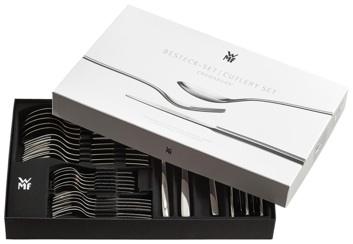 ZESTAW SZTUĆCÓW 12 7291 6040 PALMA WMF - kolor stalowy, Design, metal - WMF