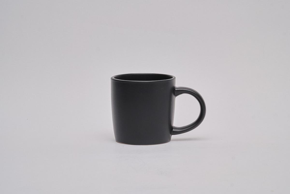 SERWIS OBIADOWO-ŚNIADANIOWY 21005 - czarny, Trend, ceramika - Novel