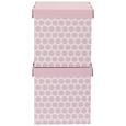 Box mit Deckel Jimmy Rosa/Weiß - Rosa/Weiß, Karton (31/31/31cm) - Mömax modern living Box mit Deckel Jimmy Rosa/Weiß - Rosa/Weiß, Karton (31/31/31cm) - Mömax modern living