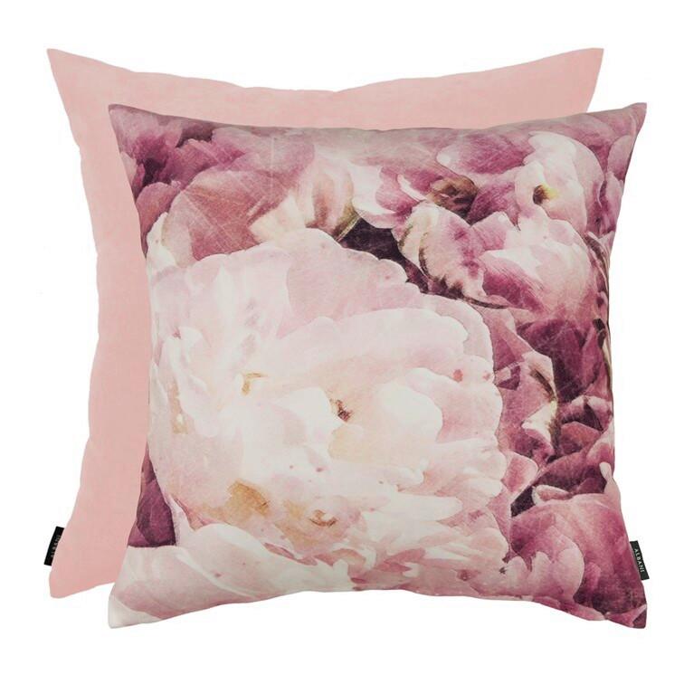 Díszpárna Flowers 45/45 - többszínű, textil (45/45/15cm)