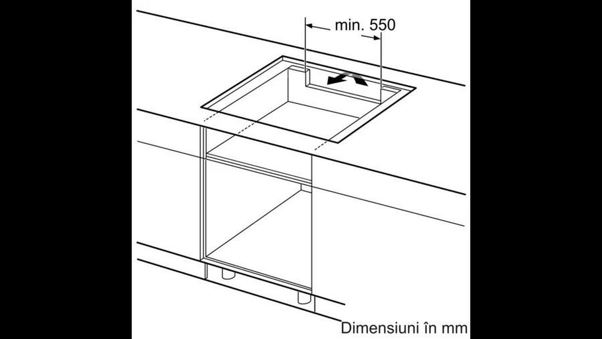 Plită vitroceramică inducție Bosch - Modern (81,66/5,1/52,7cm) - Bosch