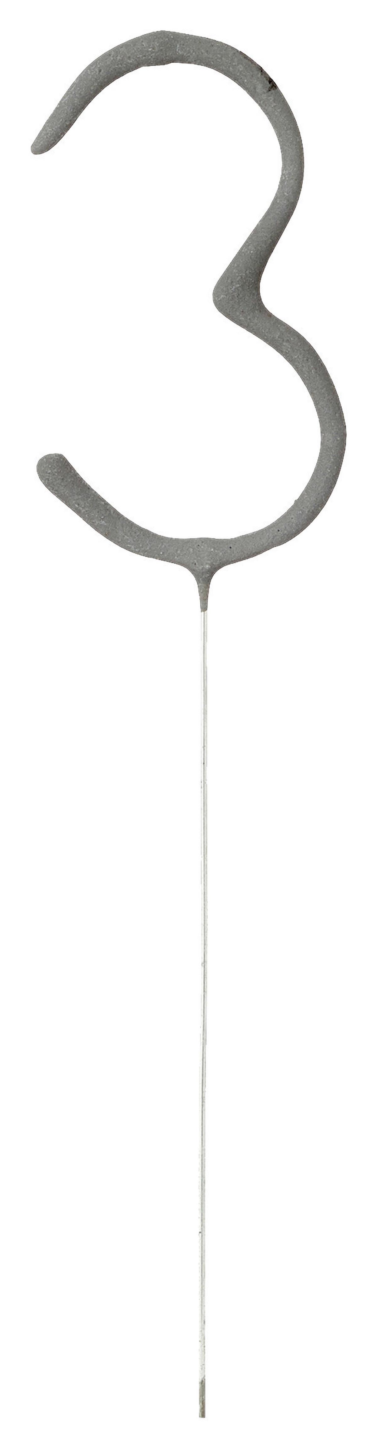 Wunderkerzen Mix diverse Designs - Basics, Metall (4,8/22/8,2cm)
