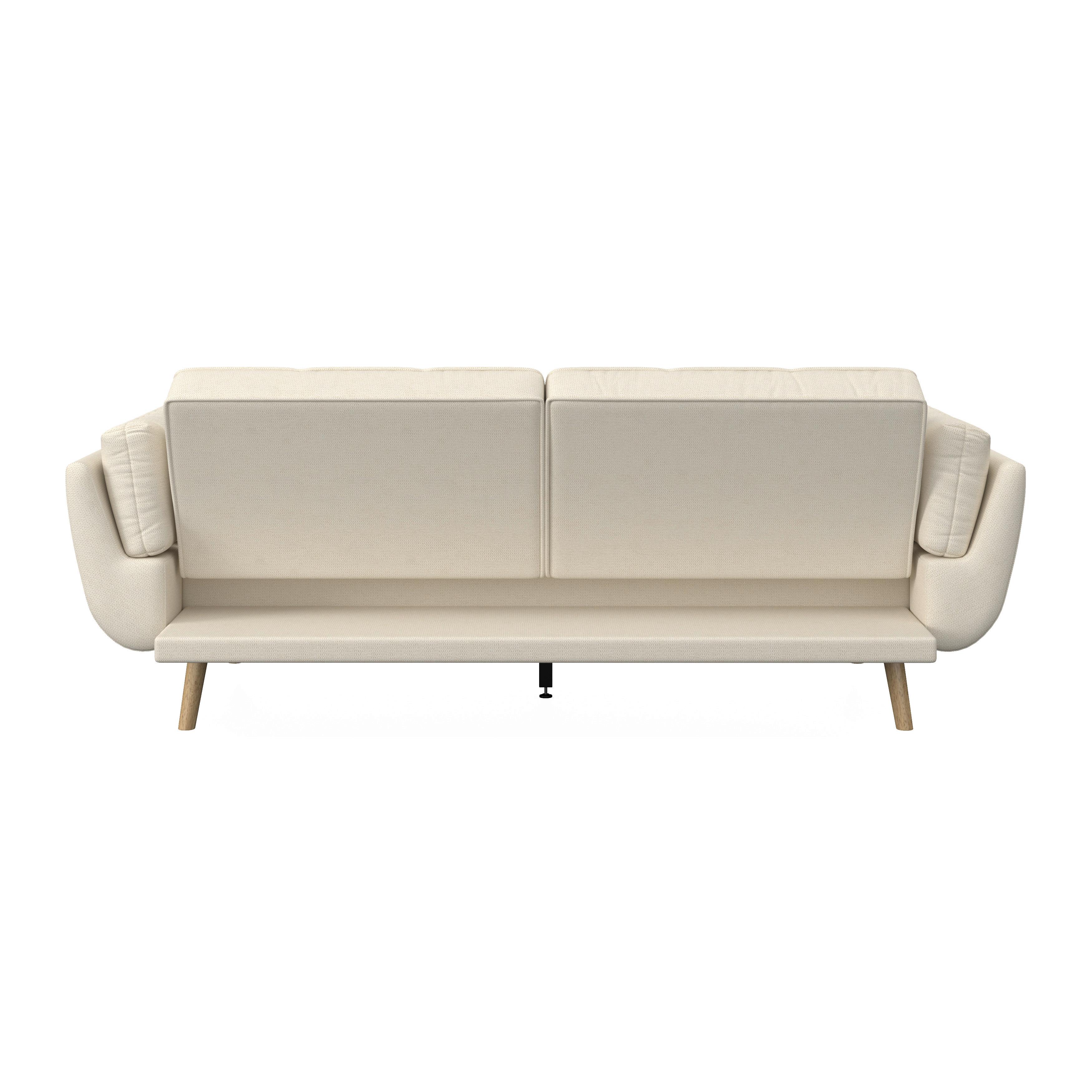 BÄDDSOFFA CORA - cremefärgad/naturfärgad, Modern, trä/textil (214/92/81cm) - Bessagi Home