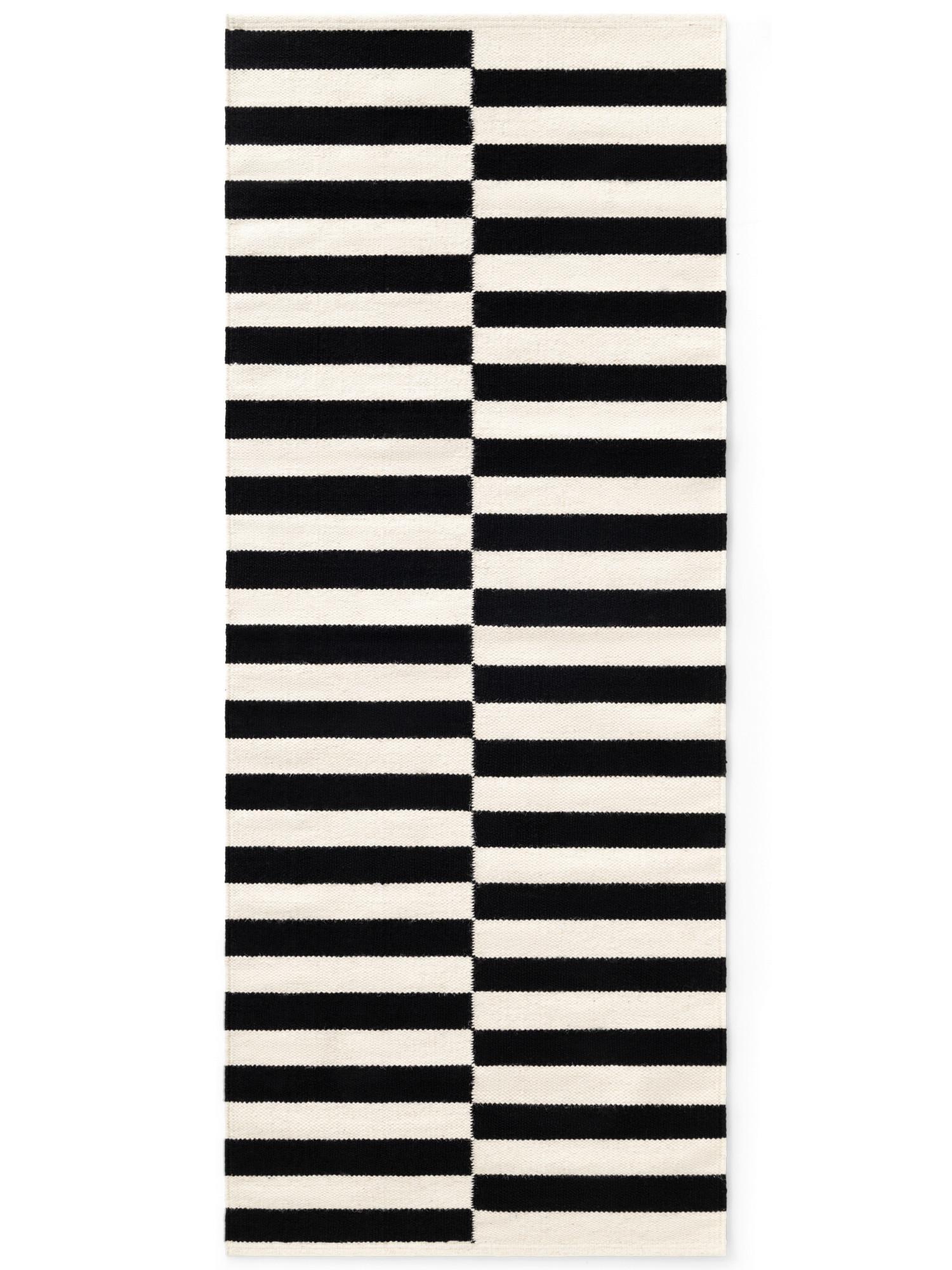 CHODNIK HHC DONNA - czarny/biały, Basics, tkanina (80/200cm) - Hanse Home