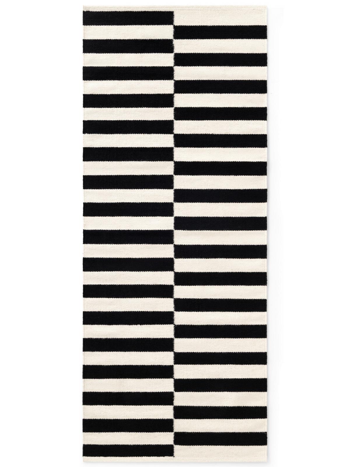 CHODNIK HHC DONNA - czarny/biały, Basics, tkanina (80/200cm) - Hanse Home