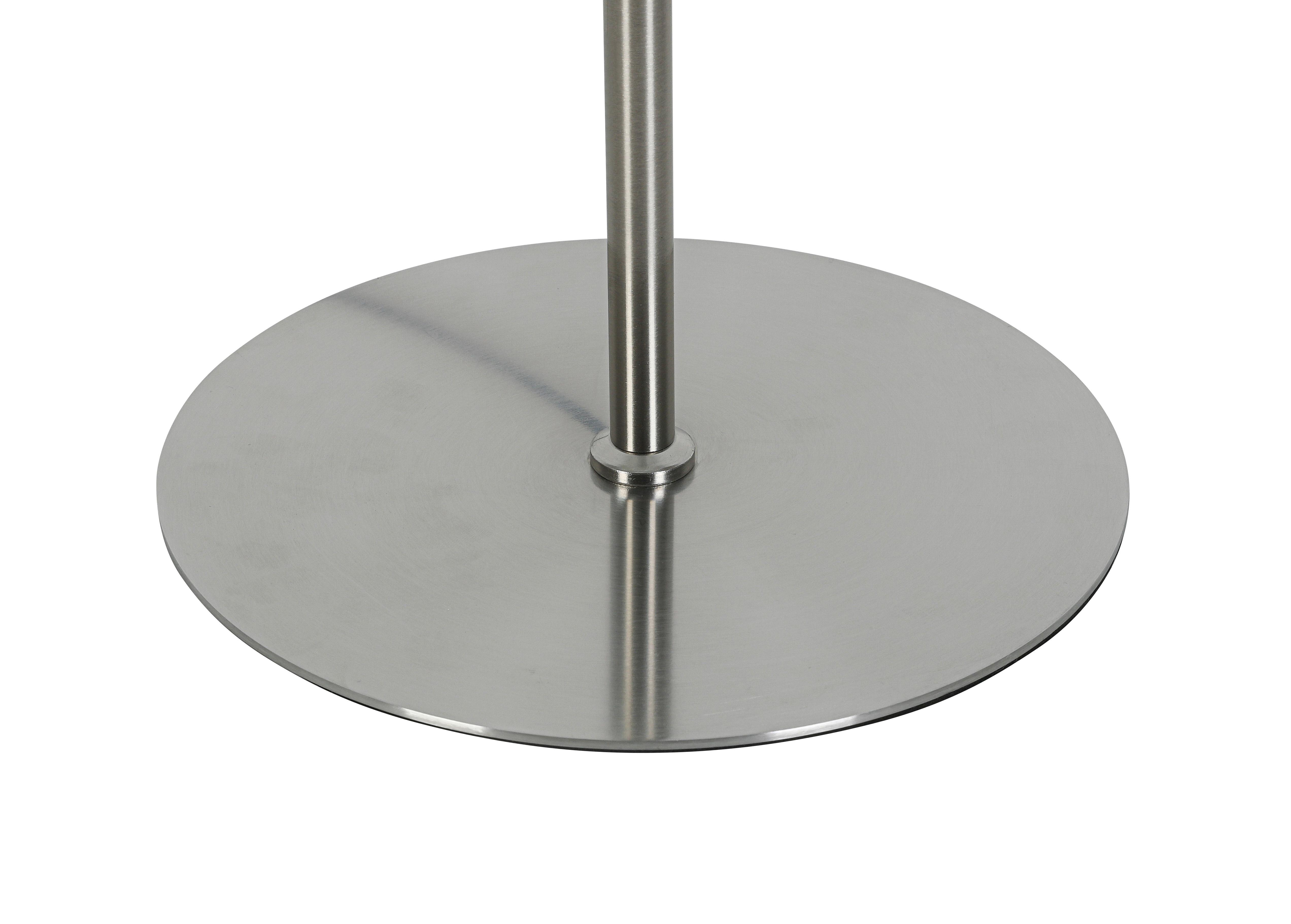 LED-GOLVLAMPA LINA - kromfärg/nickelfärgad, Modern, metall/plast (23/23/151cm) - Mömax