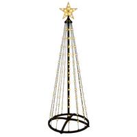 LED-Dekoleuchte Schwarz - Schwarz, MODERN, Kunststoff/Metall (70/70/210cm)