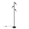 GOLVLAMPA STEFAN - svart, Basics, metall/plast (22cm) - Mömax