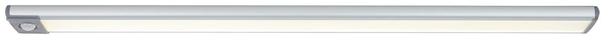 Unterbauleuchte Unti max. 4,5 Watt - Silberfarben/Grau, MODERN, Kunststoff/Metall (46/4/1cm) - Mömax