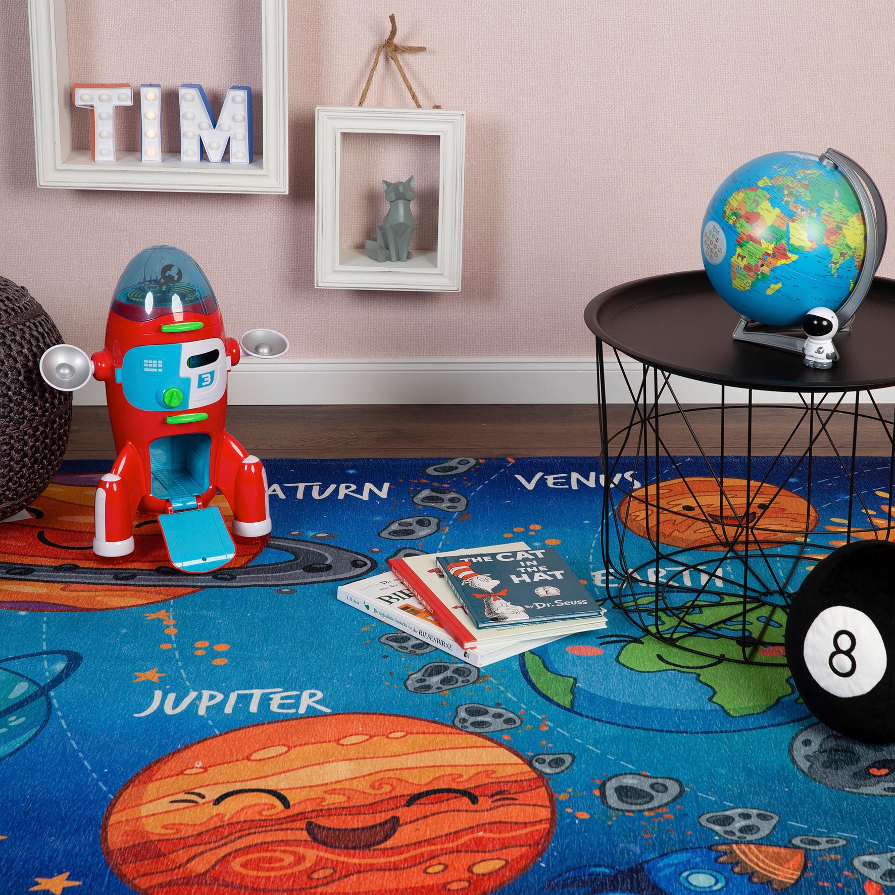 KINDERTEPPICH MY TORINO KIDS - Blau, Design, Textil (160/230cm) - Ben'n'jen