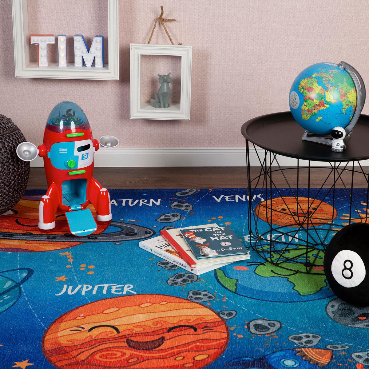KINDERTEPPICH MY TORINO KIDS - Blau, Design, Textil (120/170cm) - Ben'n'jen