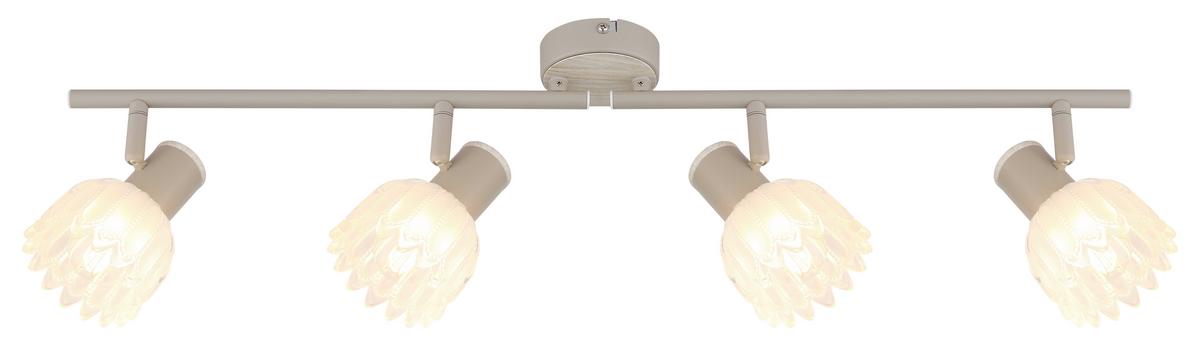 Reflektor Planta - boje pijeska, Konvencionalno, staklo/metal (70/9/15,5cm) - Globo