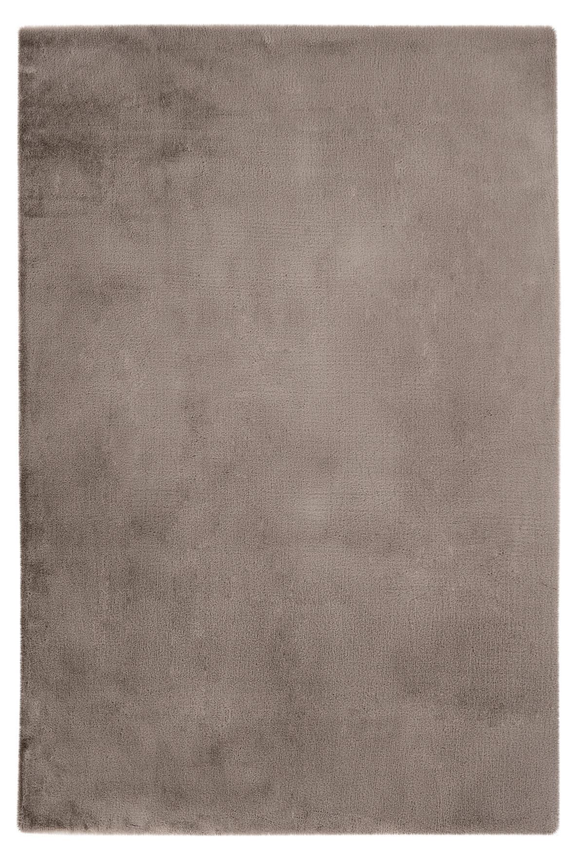 Hochflorteppich My Cha Cha Taupe ca. 160x230cm - Taupe, Basics, Textil (160/230cm) - Obsession