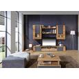 Dnevni Regal Fargo - siva/hrast, Moderno (240/192/38cm) - MÖMAX modern living