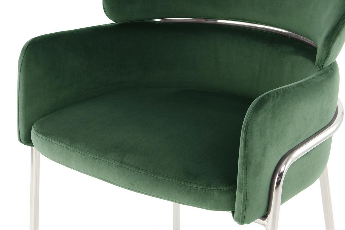 Karosszék Corey 125 - ezüstszínű, Design, műanyag/fém (58/79/57cm) - Kayoom