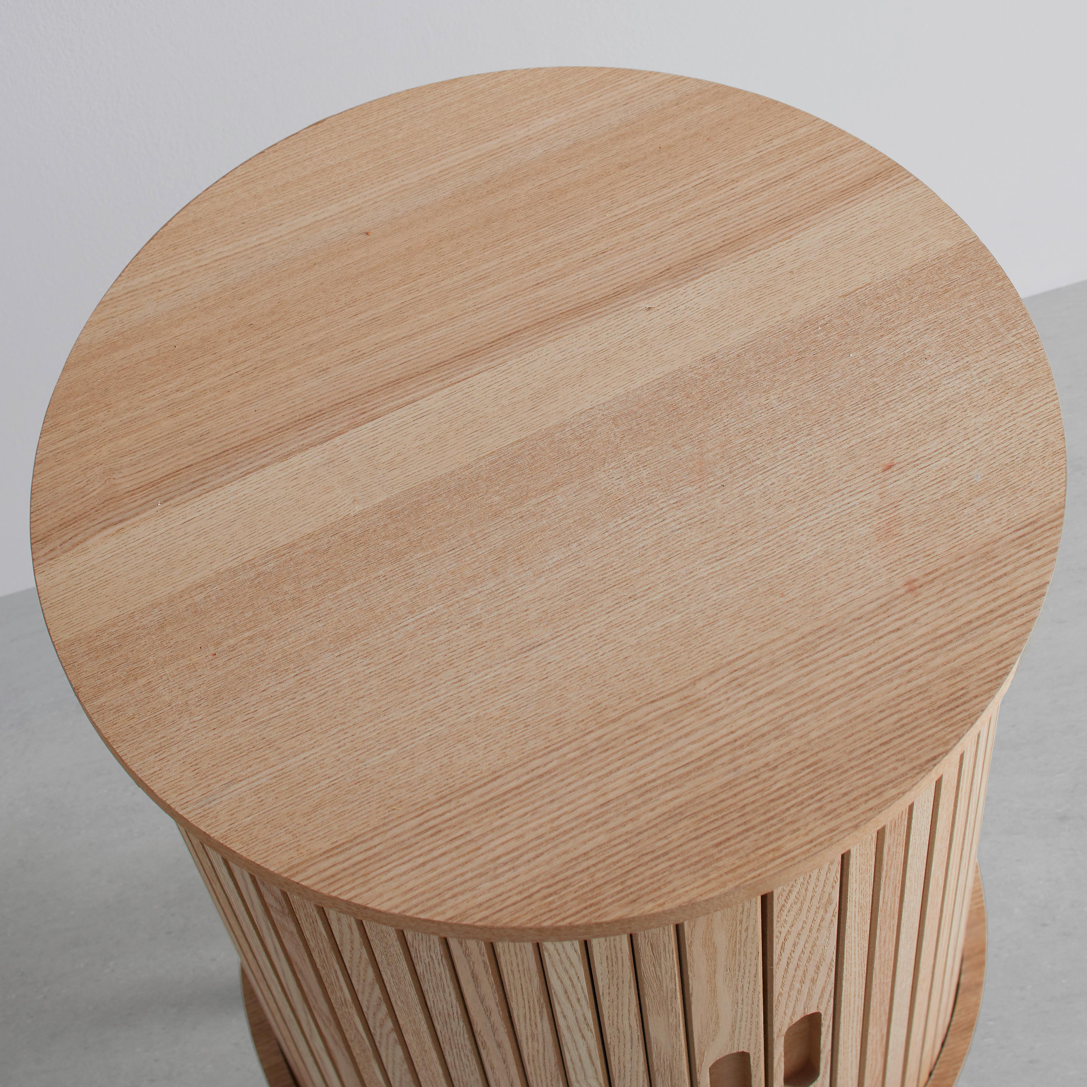 SÄNGBORD SKANDY - naturfärgad, Modern, trämaterial/trä (40/65cm) - Premium Living