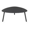 SET DE TABLES D'APPOINT LEONIE - anthracite, Basics, métal (90/91/35cm) - Mömax