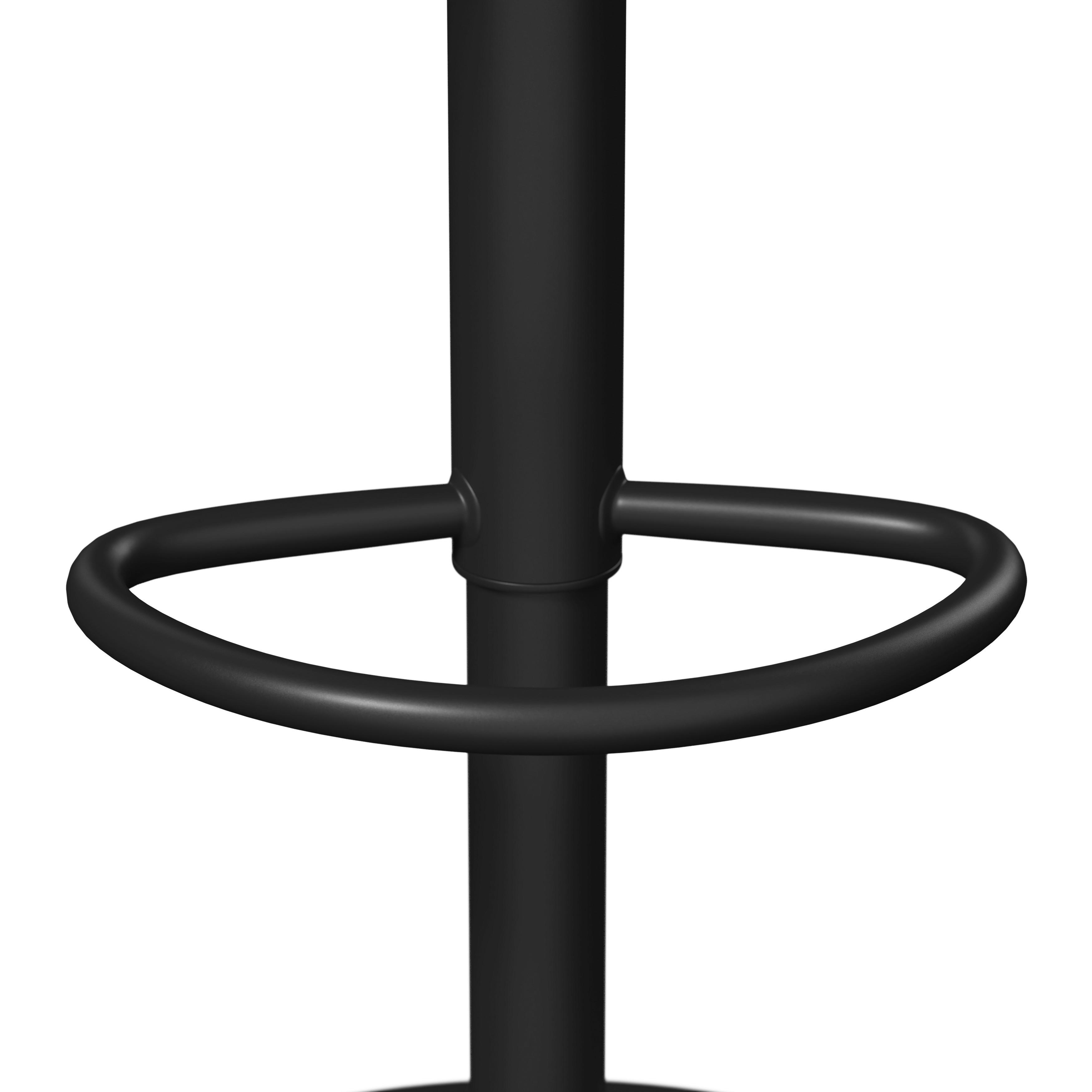 BARPALL CAJA - svart/cremefärgad, Modern, metall/trä (47/87-107/49cm) - Bessagi Home