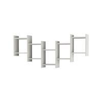 ÉTAGÈRE MURALE BAT SHELF - blanc, Design, matériau de bois (151/64/20cm) - Livetastic