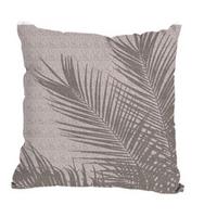 Kültéri Párna Palmblatt - bézs/szürke, Konventionell, textil (45/45/45cm) - Modern Living