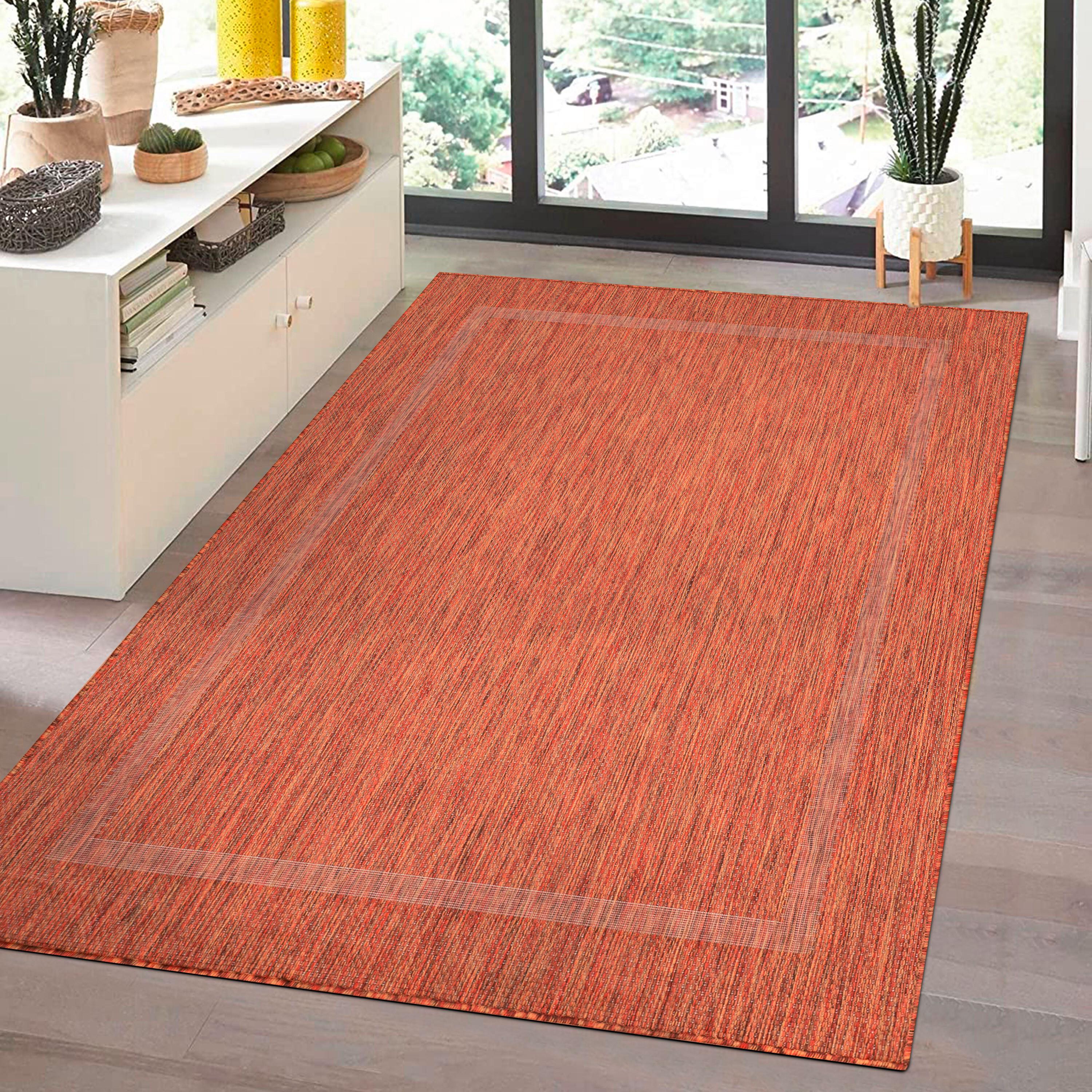 Flachwebeteppich Relax Kupferfarben ca. 120x170cm - Kupferfarben, Basics, Textil (120/170cm) - Novel