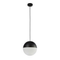 Függőlámpa Endor 24181bk - fekete, Design, üveg/fém (25/150cm)