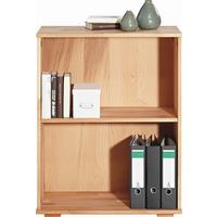 REGAŁ NA DOKUMENTY OKLAHOMA -EXKLUSIV- - kolor bukowy/buk twardzielowy, Design, drewno (73/90/38cm) - Carryhome