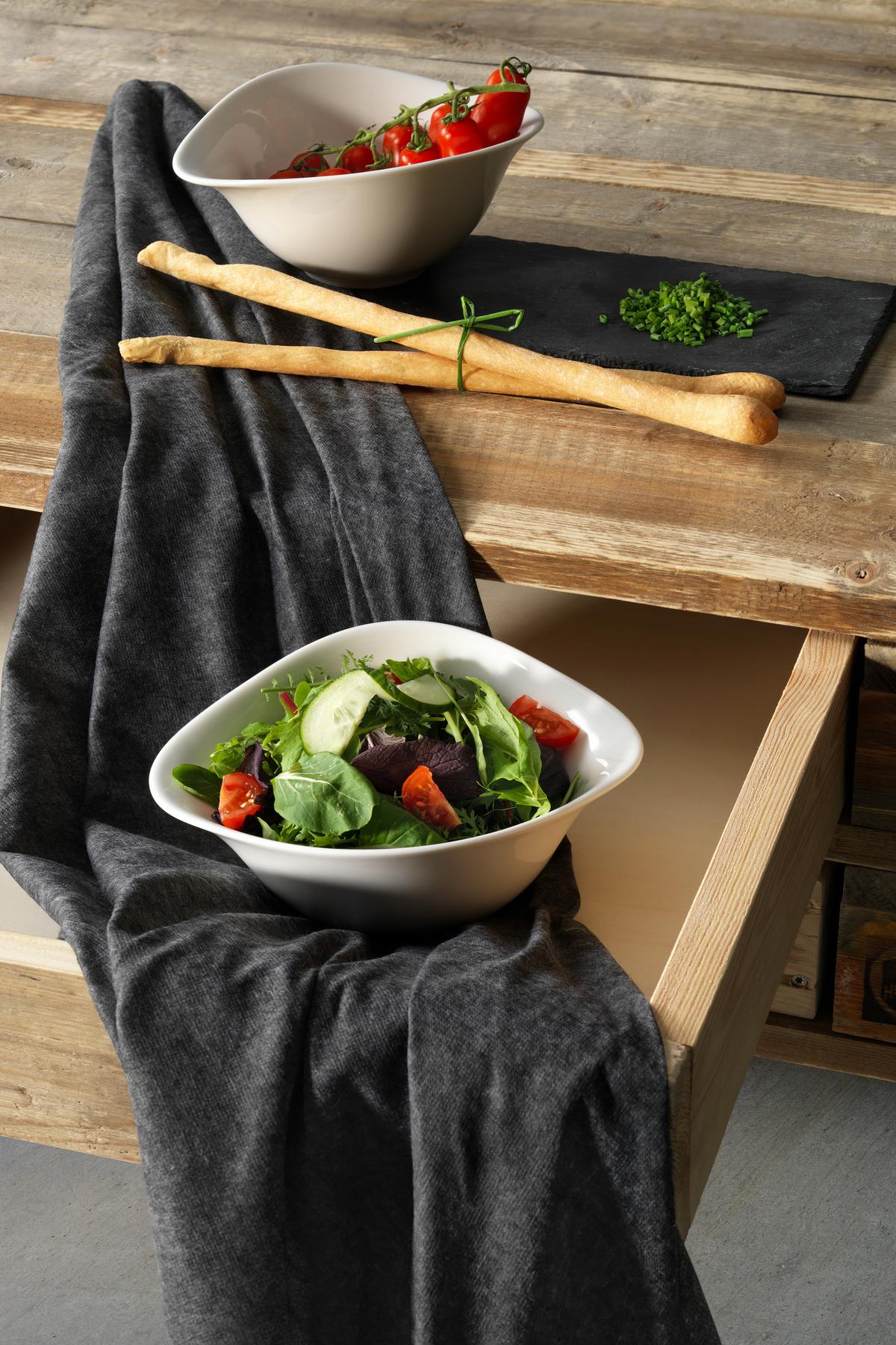 ZESTAW DO SAŁATEK VAPIANO VILLEROY&BOCH - biały, Design (21/17cm) - Villeroy & Boch