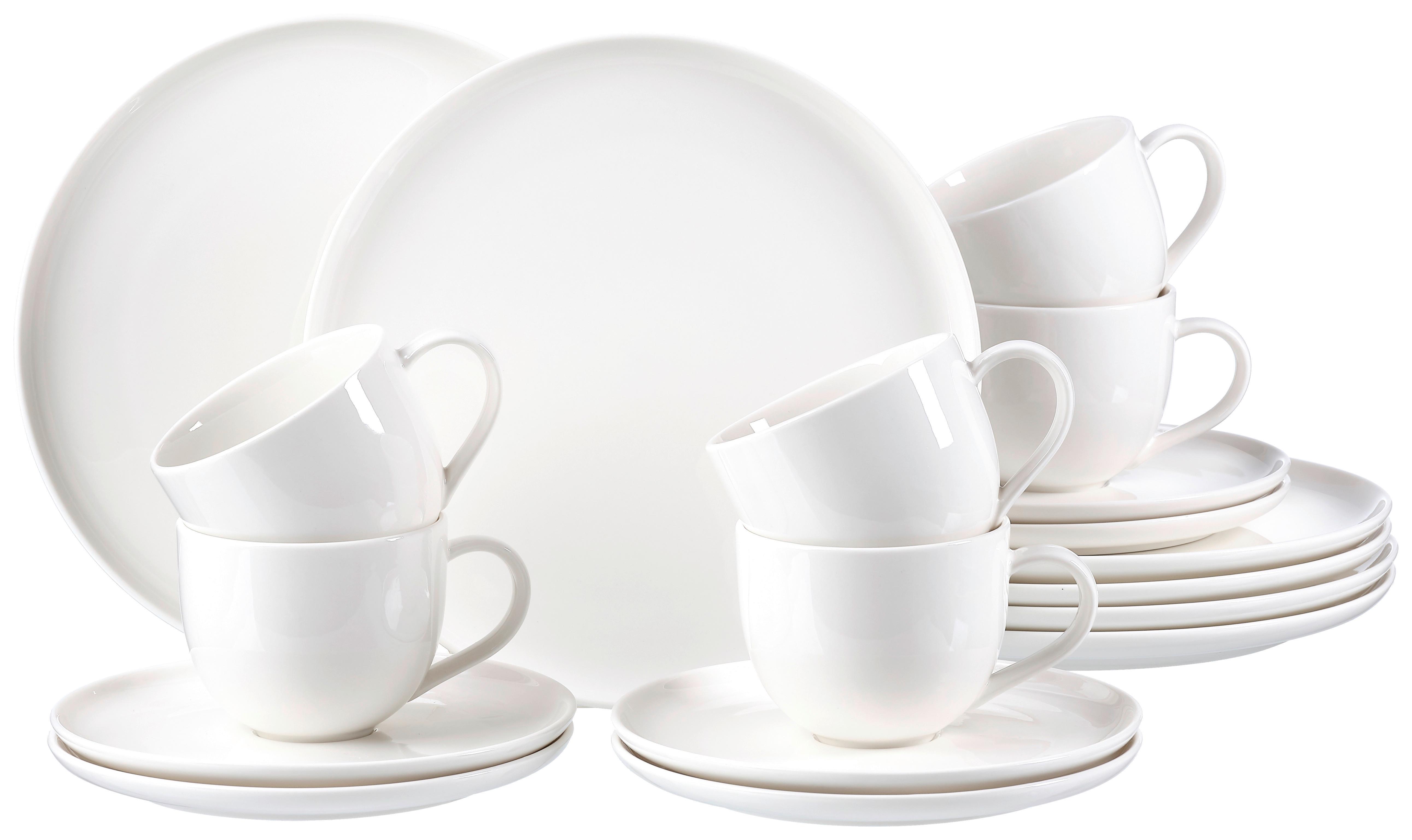 SERWIS KAWOWY 407150 - biały, Design, ceramika (27/19/32cm) - Ritzenhoff Breker