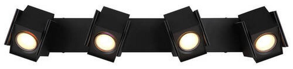 Strahler Rory in Schwarz max. 5 Watt - Schwarz, Design, Metall (61,2/8,4/15,7cm) - Globo