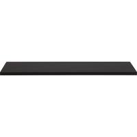 Wandboard in Schwarz - Schwarz, Holz (80/1,6/25cm) - Mömax