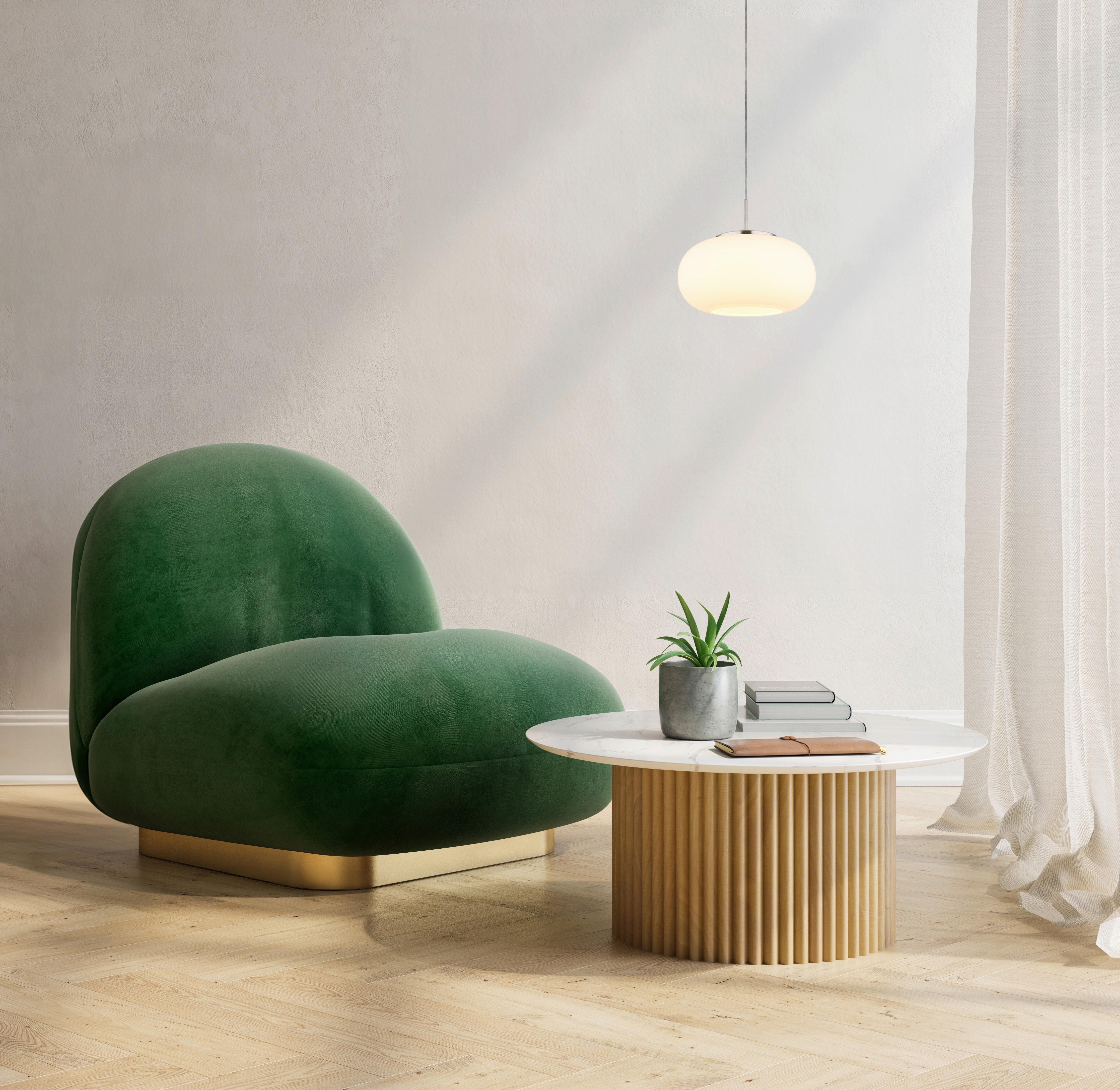 LED-HÄNGELEUCHTE 15744HN - Transparent/Opal, Design, Glas/Metall (20/150cm) - Globo