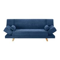 Zofa S Posteljno Funkcijo Funky, Modra - modra/naravne barve, Moderno, tekstil/les (183/73/79cm) - Bessagi Home