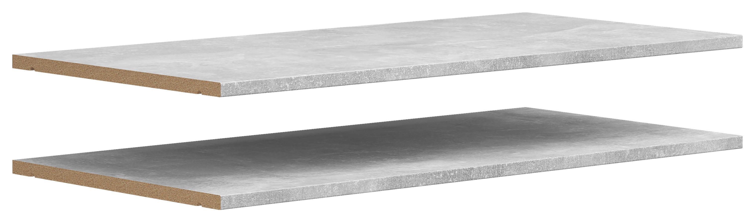 Einlegeboden Multistauraum Grau - Grau, MODERN, Holzwerkstoff (77/3/36cm) - Mömax