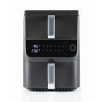 Heißluftfritteuse Gourmetmaxx Schwarz - Anthrazit, MODERN, Kunststoff/Metall (43/28,4/40cm)