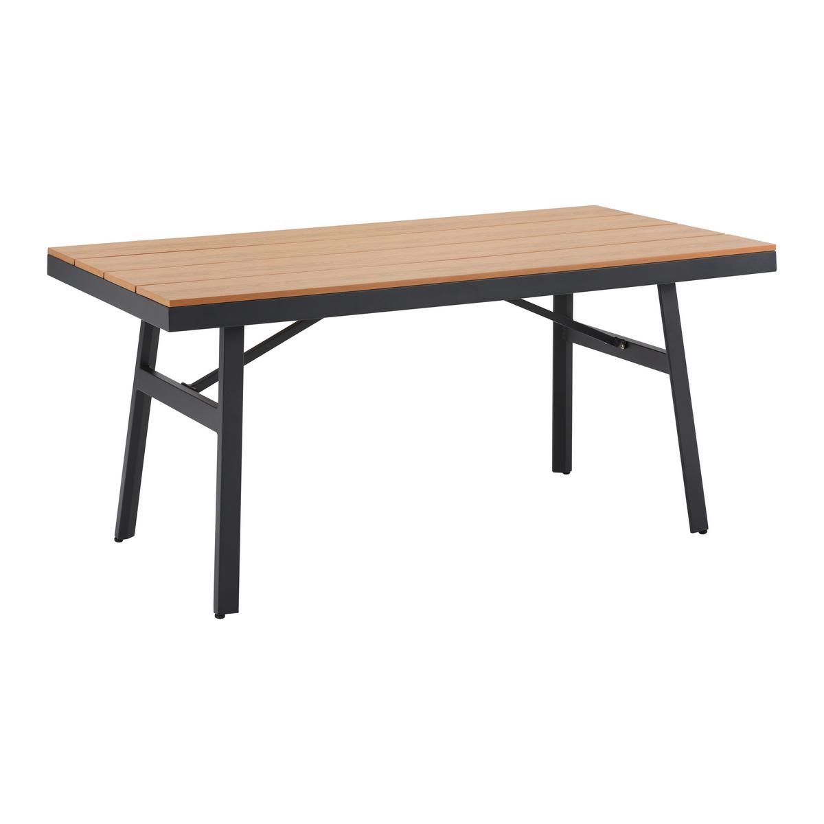 Vrtna Garnitura Eleonora - tamno siva/prirodne boje, Moderno, metal/tekstil (263/84/77cm) - Bessagi Garden